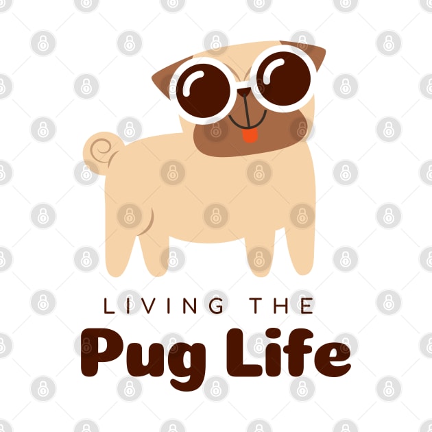 Pets pug life T-Shirt by Diusse