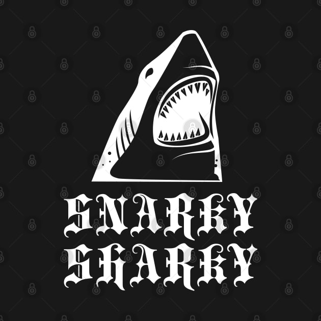 Snarky Sharky Metal Shark by Rigipedia
