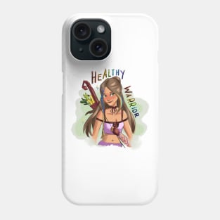 Healthy warrior Phone Case