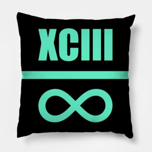 XCIII ∞ Pillow
