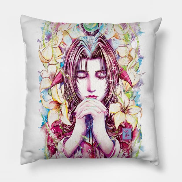 Aerith Pillow by kingcael