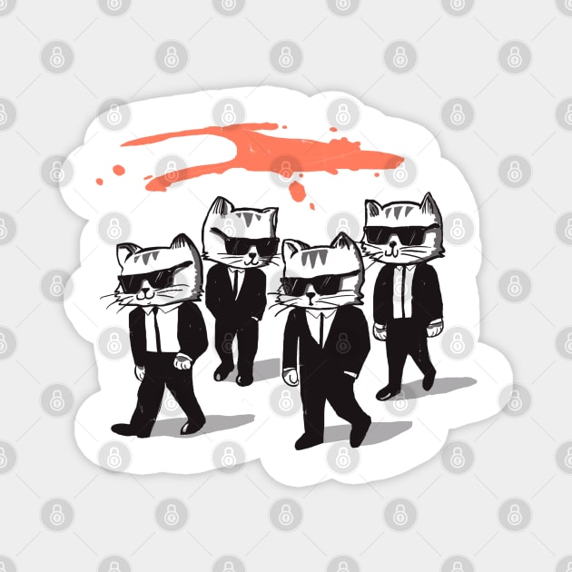 RESERVOIR CATS Magnet by Elan Harris