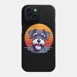 cool schnauzer dog owner cute ideas birthday Phone Case