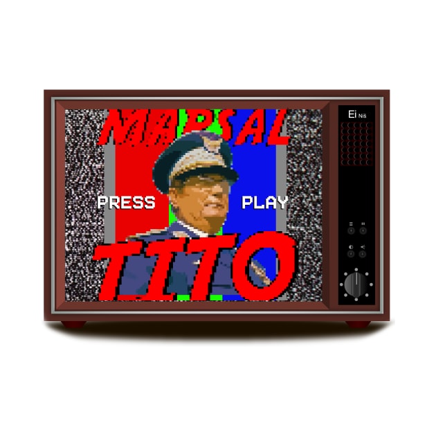 Marsal Tito 8-bit Video game by StuffByMe