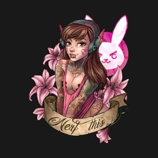 Sexy Pin Up D.Va T-Shirt