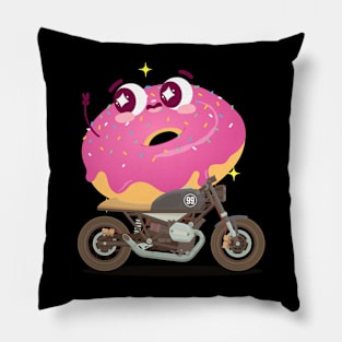 Donut Rider Pillow