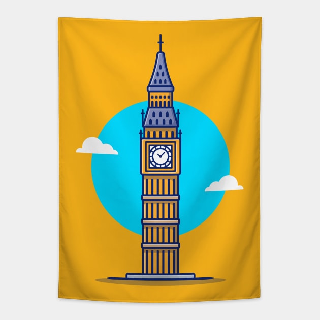 Big Ben Tapestry by Catalyst Labs