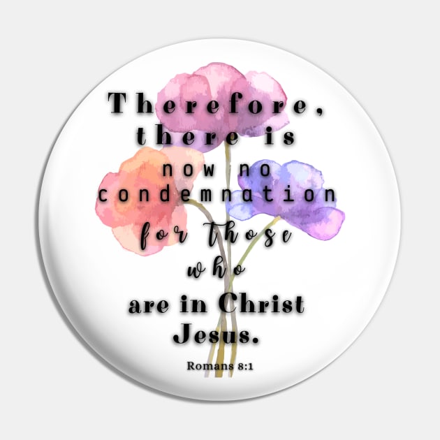 Romans 8:1 Bible Verse. Pin by AbstractArt14