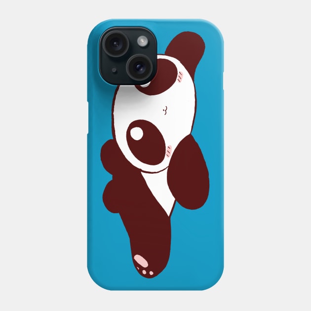 Reddish Panda Bear Phone Case by saradaboru