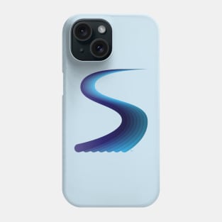 Abstract Wave Phone Case