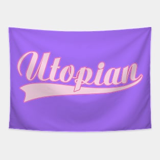 Pink Utopian Tapestry