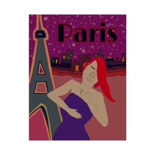 Woman in Paris T-Shirt