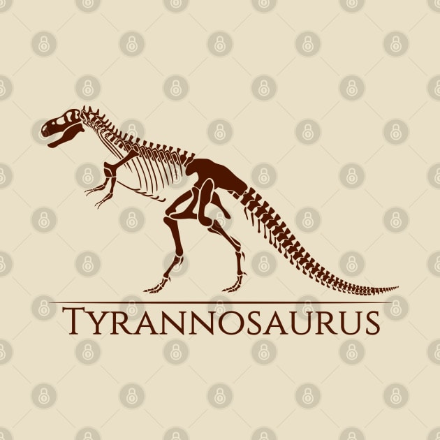 Tyrannosaurus Skeleton by Meca-artwork