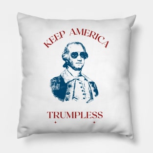 Yo Keep America Trumpless Pillow