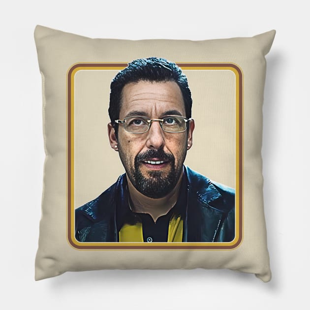 Adam Sandler - Uncut Gems Pillow by DankFutura