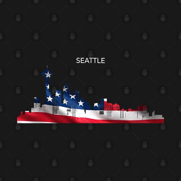 Great US City Seattle by gdimido