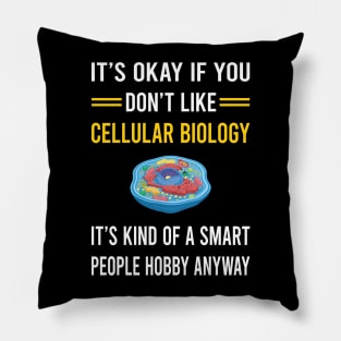 Smart People Hobby Cell Cellular Biology Biologist Pillow