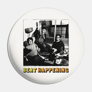 Beat Happening • • Original Fan Tribute Design Pin