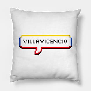 Villavicencio Colombia Bubble Pillow