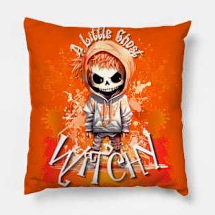 A Little Ghost Witchy Pillow