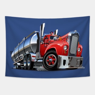 Cartoon truck Tapestry