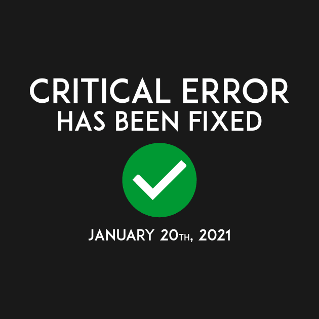 Critical error has been fixed - Anti-Trump by Your Funny Gifts