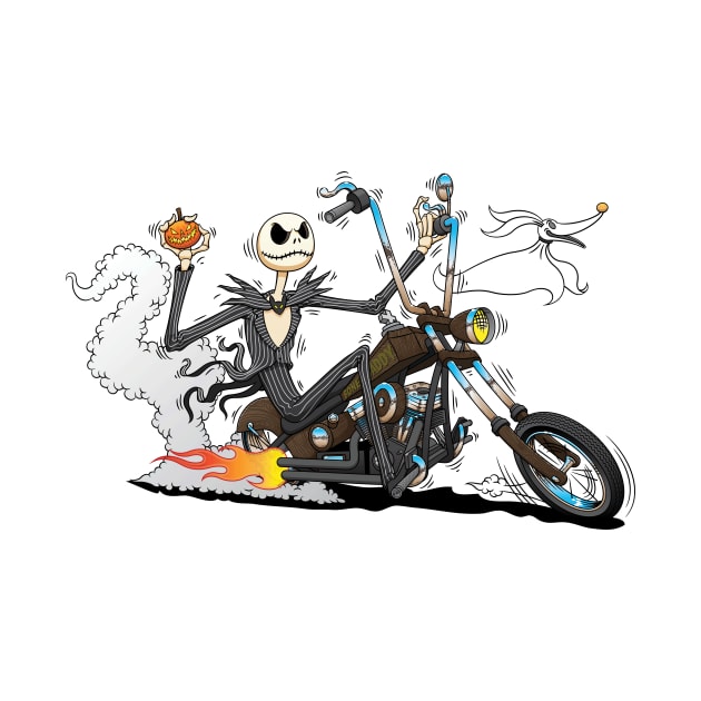 Low Brow Jack Skellington by FunkeeMunkee