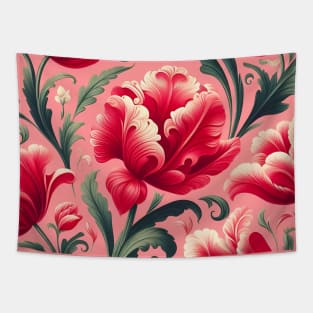 Tulip flower Tapestry