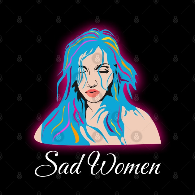 Sad Women by Womens Art Store