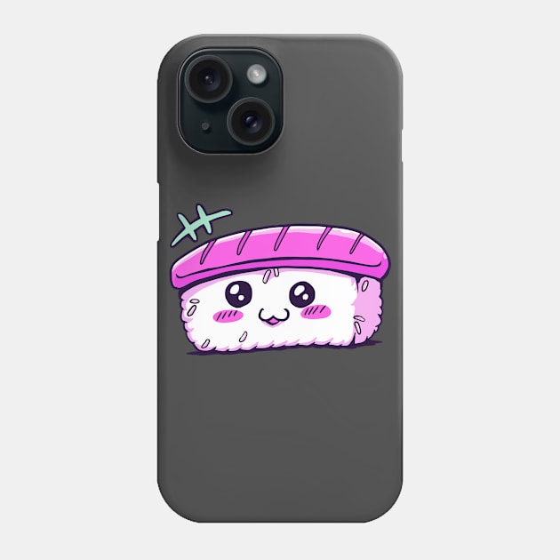 Kawaii Sushi Phone Case by aaallsmiles