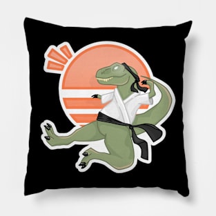 Karatekasaurus Pillow