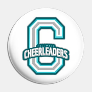 Colombia Cheerleader Pin