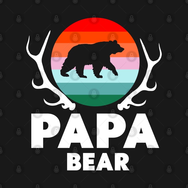 Papa Bear Daddy Father Dad Humor Trend Gift ideas by shamyin