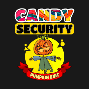 Halloween Candy Security - Jack o Lantern T-Shirt