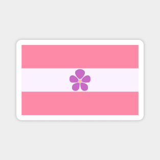 Sapphic Pride Flag Magnet