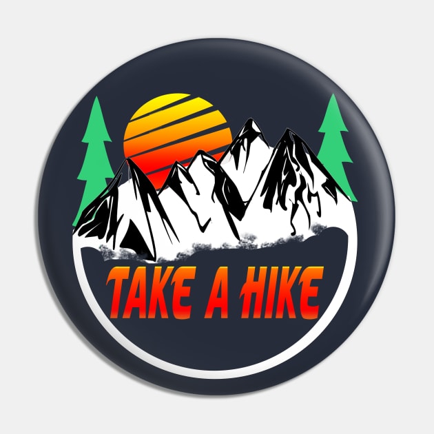 Take A Hike Pin by khalid12