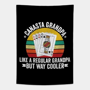 Canasta Grandpa Tapestry