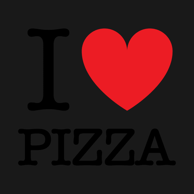 I HEART PIZZA by MasterpieceArt