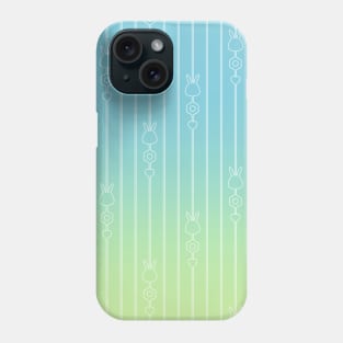 Flower Bunny Stripes Phone Case