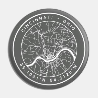 Cincinnati Map Pin