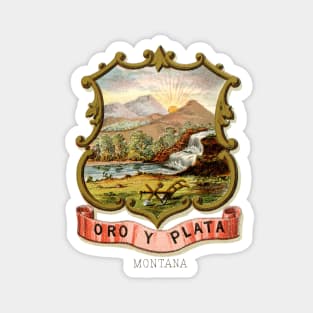 1876 Montana Coat of Arms Magnet