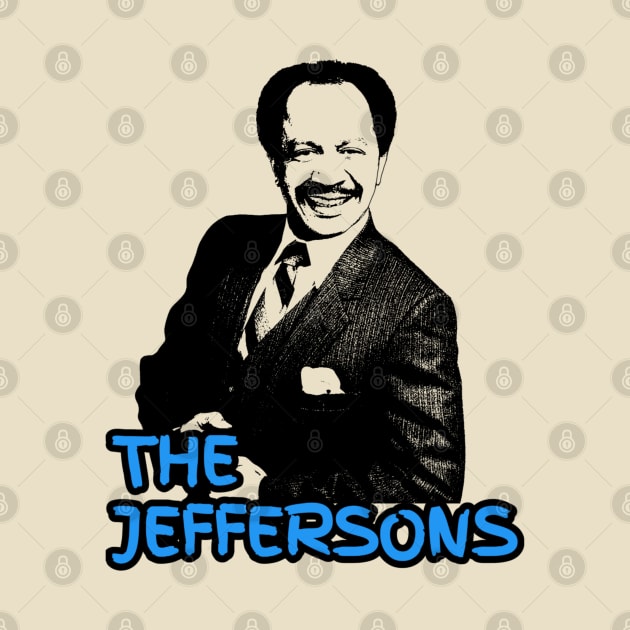 The Jeffersons t-shirt by Riss art