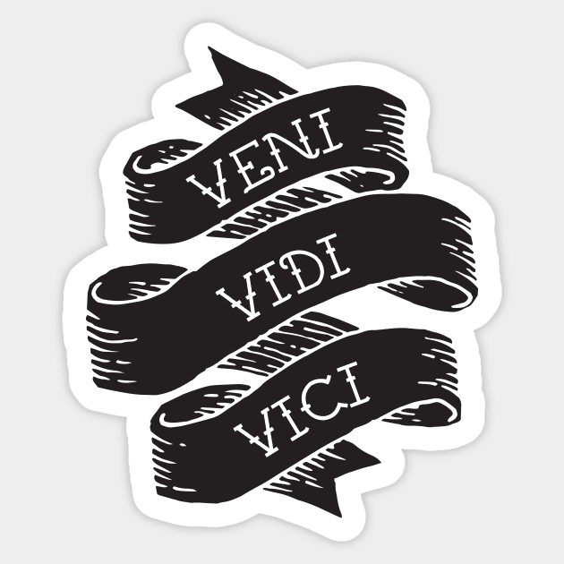 Adesivo Veni Vidi Vici | Zazzle Portugal