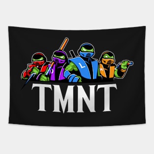 Mortal Turtles Tapestry