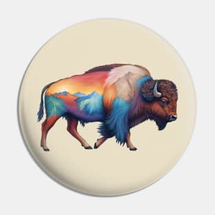 Bison Pin