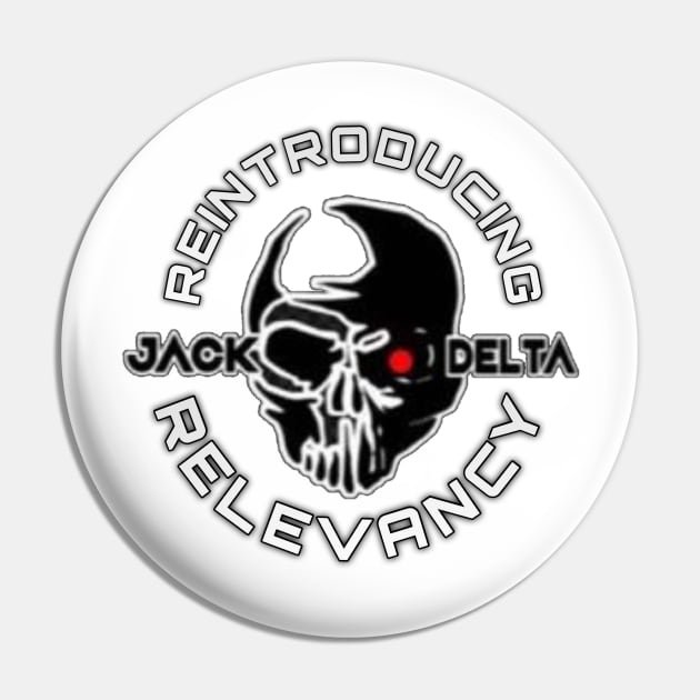 Jack Delta “Relevancy” Design Pin by WWA Backyard Wrestling