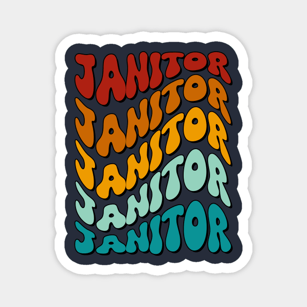 Janitor Magnet by TrendyPlaza