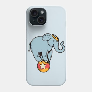 Vintage Cartoon Circus Elephant Phone Case