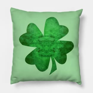 St patricks shamrock clover Pillow