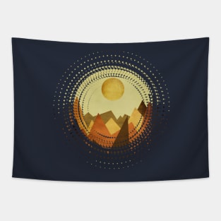 Retro landscape I Tapestry